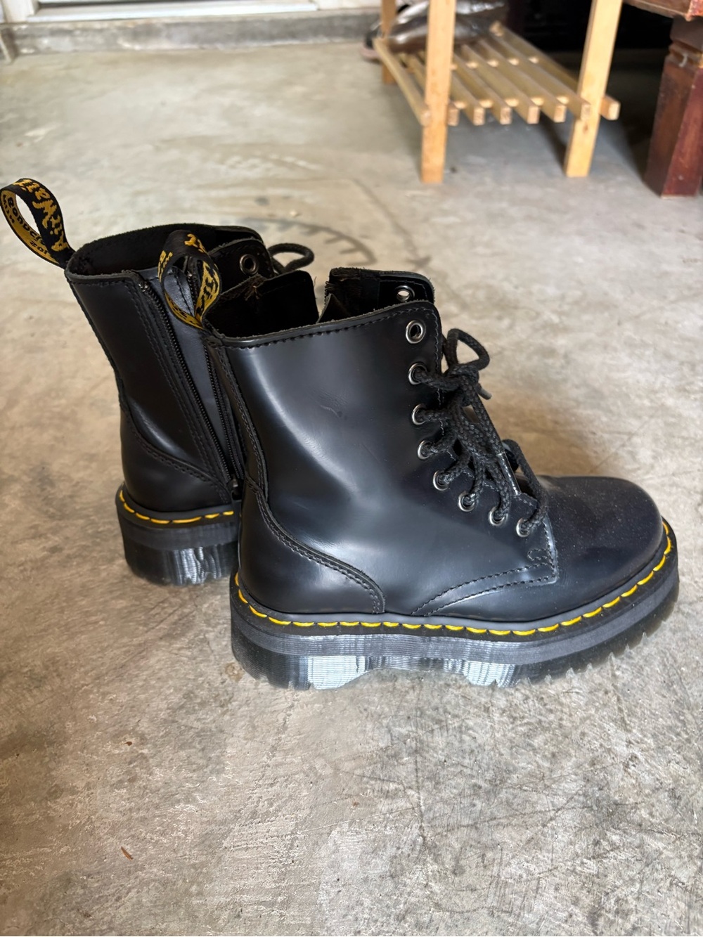 Dr. Martens platform boots